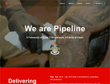 Tablet Screenshot of pipelineentrepreneurs.com